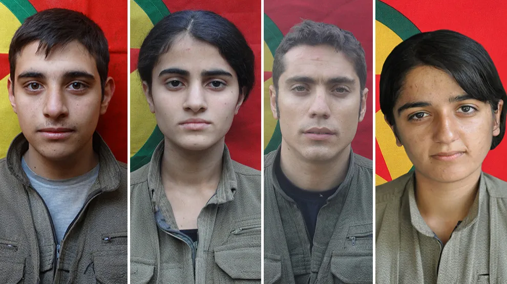 HPG`ê nasnameya 4 şehîdên Xakurkê eşkere kir