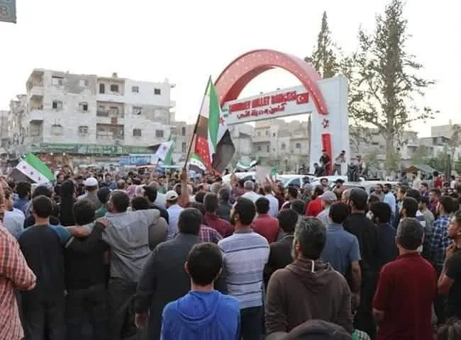 Şêniyên Babê li dijî dagirkeriyê protesto kirin