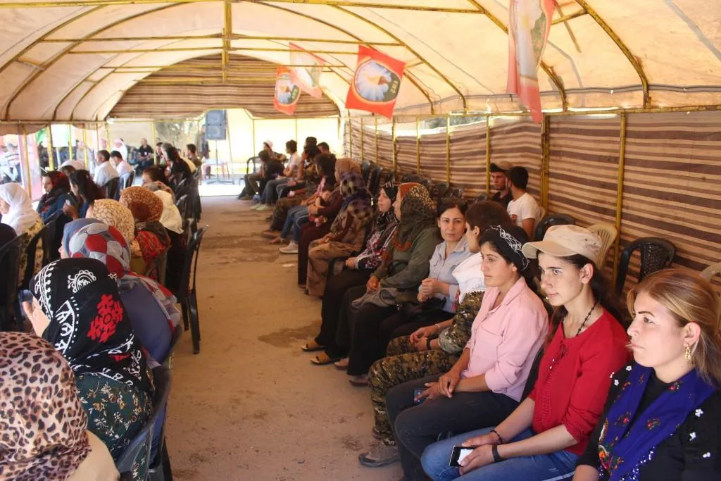 Li Kobanê merasîma sersaxiya şehîd Diyar Xerîb