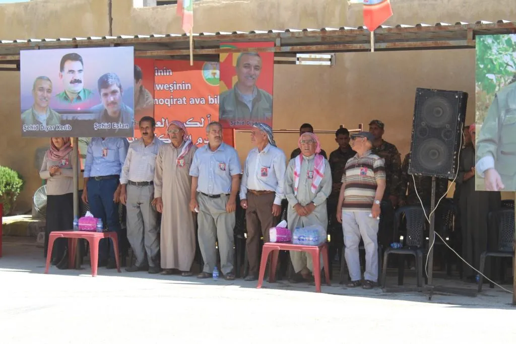 Li Kobanê merasîma sersaxiya şehîd Diyar Xerîb