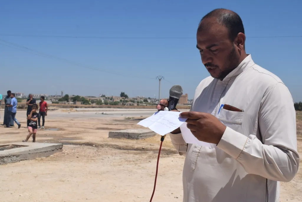 Xwepêşandêrên Girê Spî: Em komkujiyên Osmaniyan ji bîr nakin