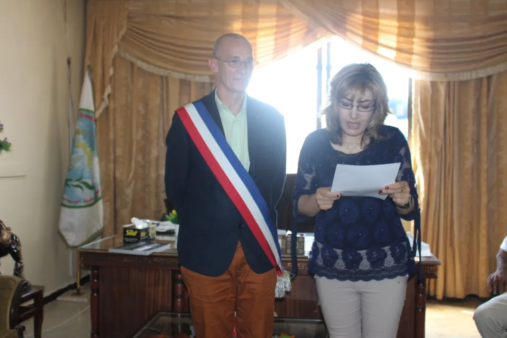 Şaredariya Greene ya Fransayê peyman bi Şaredariya Dirbêsiyê re îmze kir