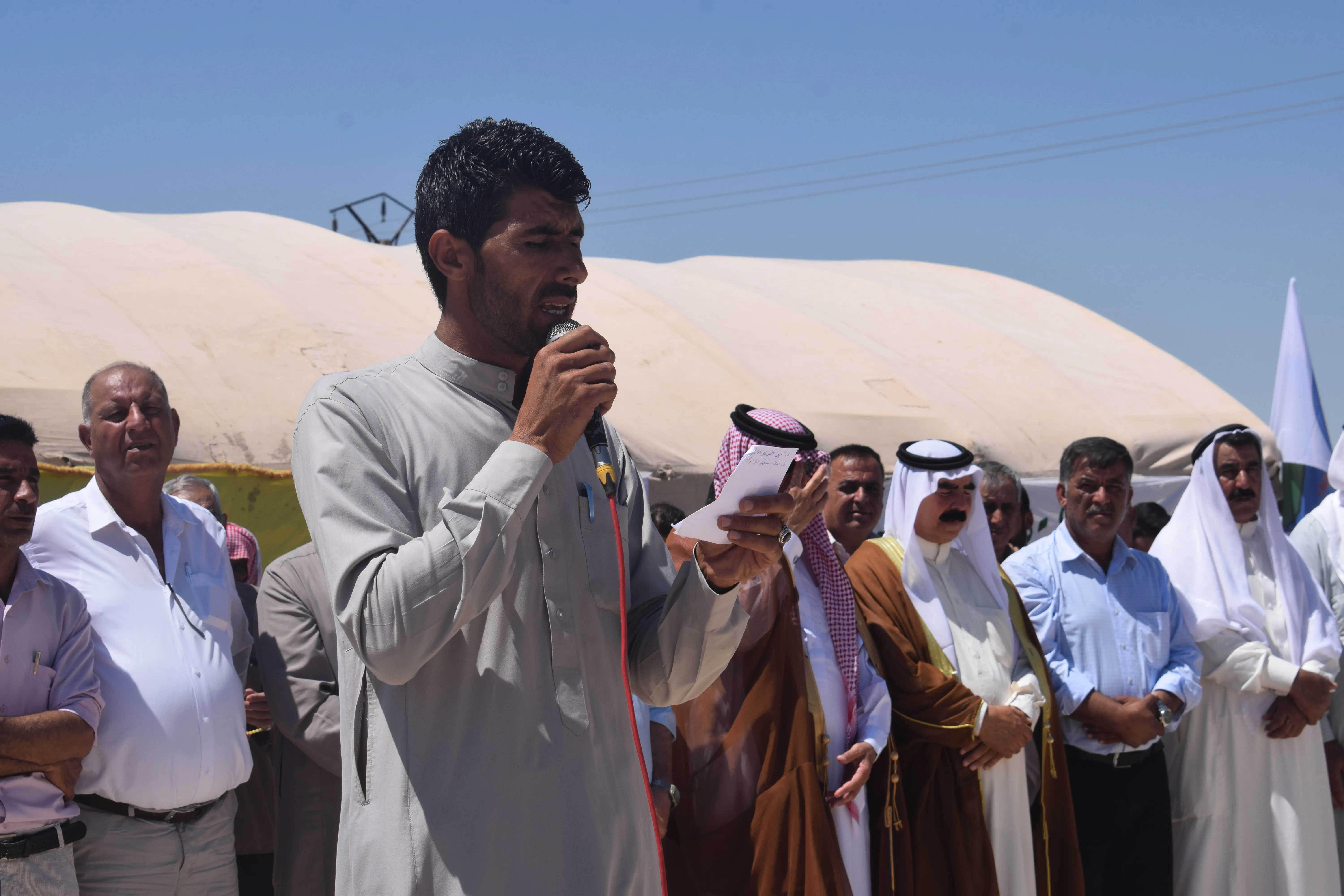 Xwepêşandana Girê Spî didome