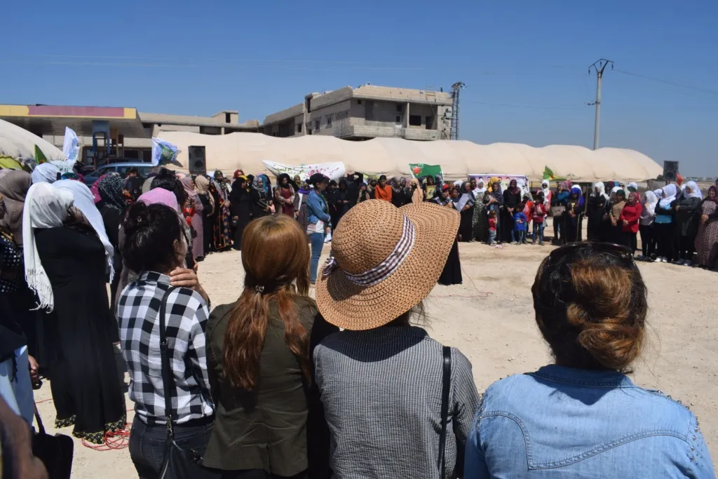 Çalakiya mertalên zindî bi beşdariya jinan berdewam e