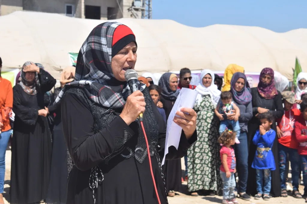 Çalakiya mertalên zindî bi beşdariya jinan berdewam e