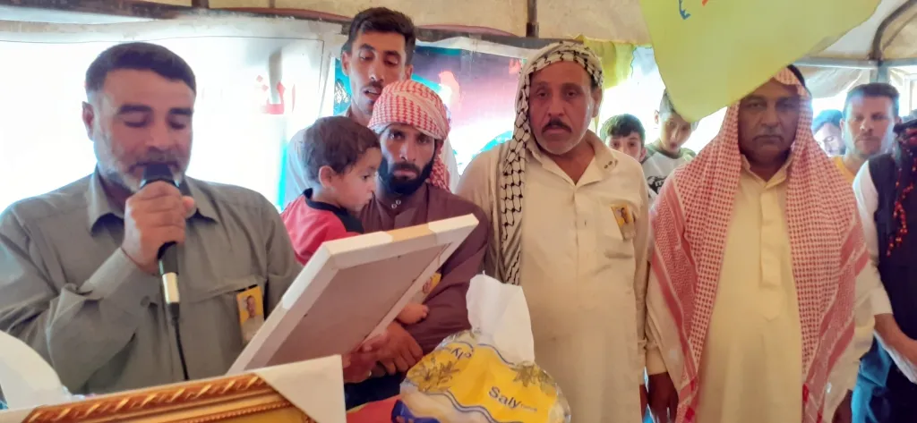 Şêniyên Til Hemîsê sersaxî ji malbata şehîd Semîr El-Lîl re xwestin