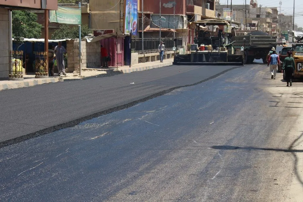 Li bajarê Qamişlo rêyên sereke hatin ziftkirin