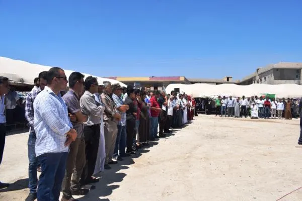 Çalakiya mertalên zindî ya Girê Spî di roja 6‘an de ye
