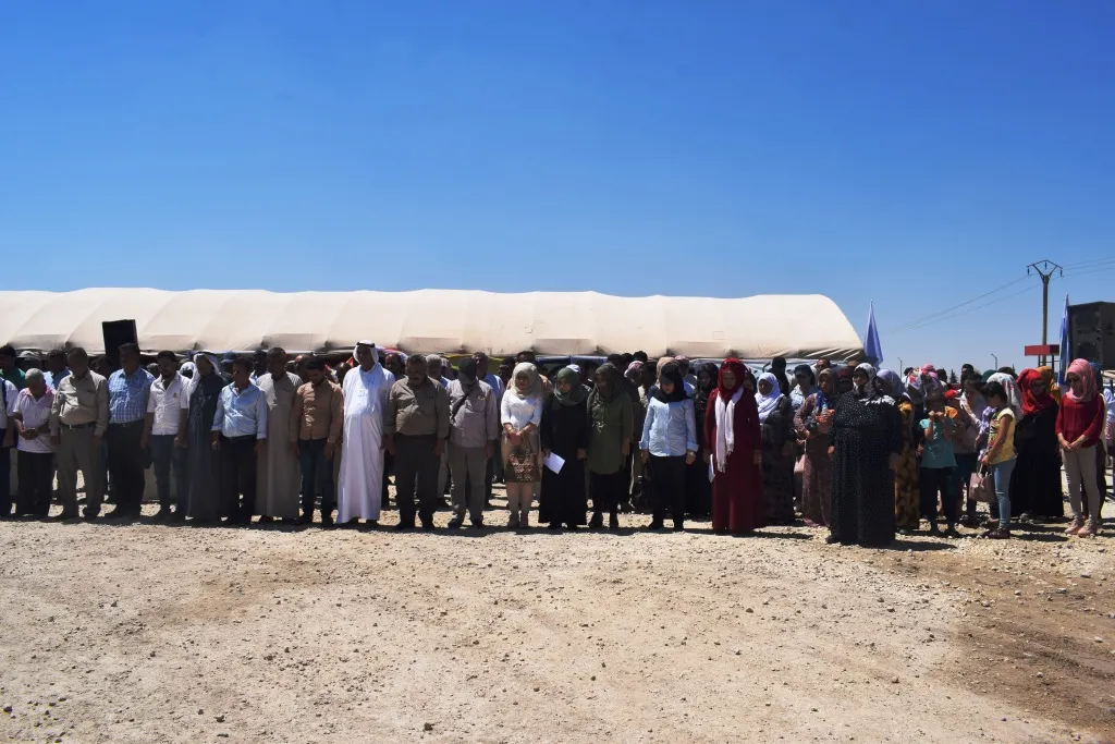 Çalakiya mertalên zindî ya Girê Spî di roja 6‘an de ye