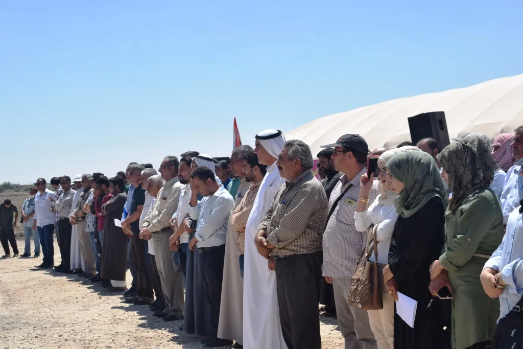 Çalakiya mertalên zindî ya Girê Spî di roja 6‘an de ye