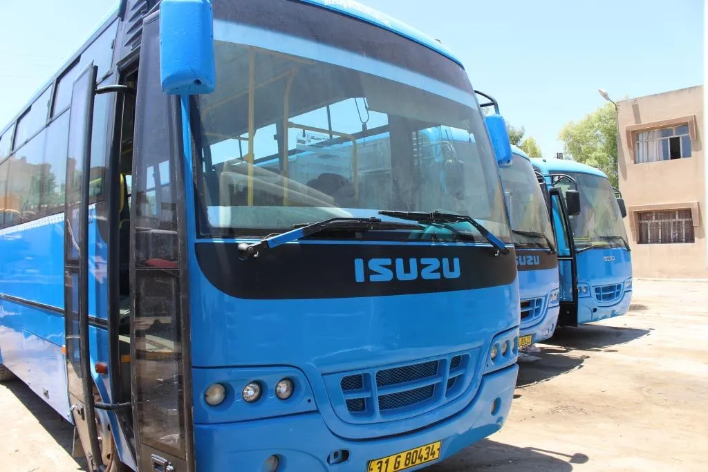 Di demeke nêz de.. li Qamişlo basên veguhestina hundirîn