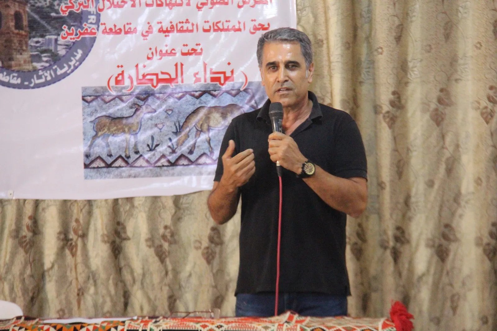 Bi wêneyan binpêkirinên li Efrînê tên meşandin, hatin nîşandan