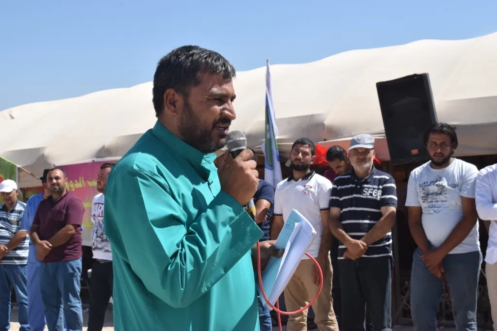 Çalakiya mertalên zindî ya li Girê Spî di roja 10‘an de ye