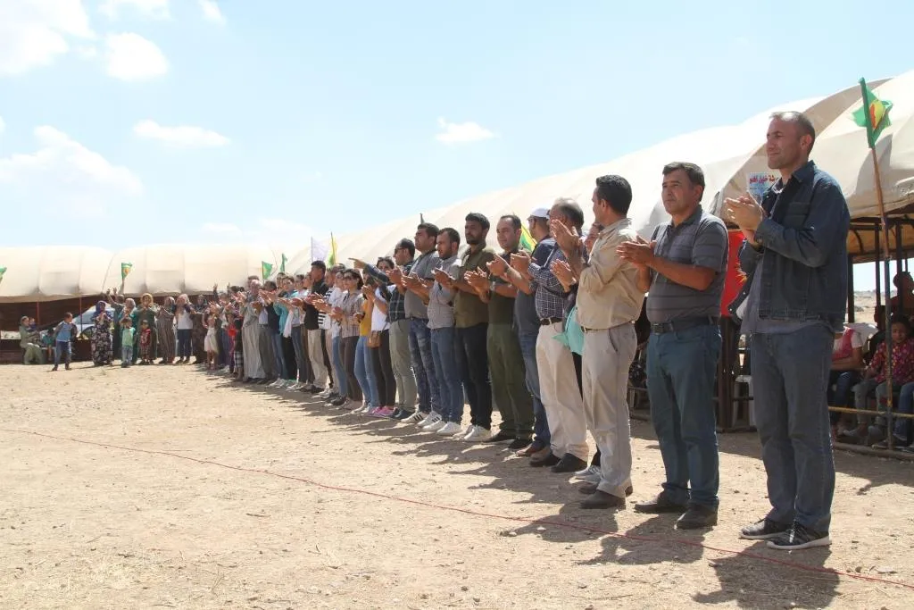 Çalakiya mertalên zindî ya li Kobanê di roja 2‘yemîn de didome