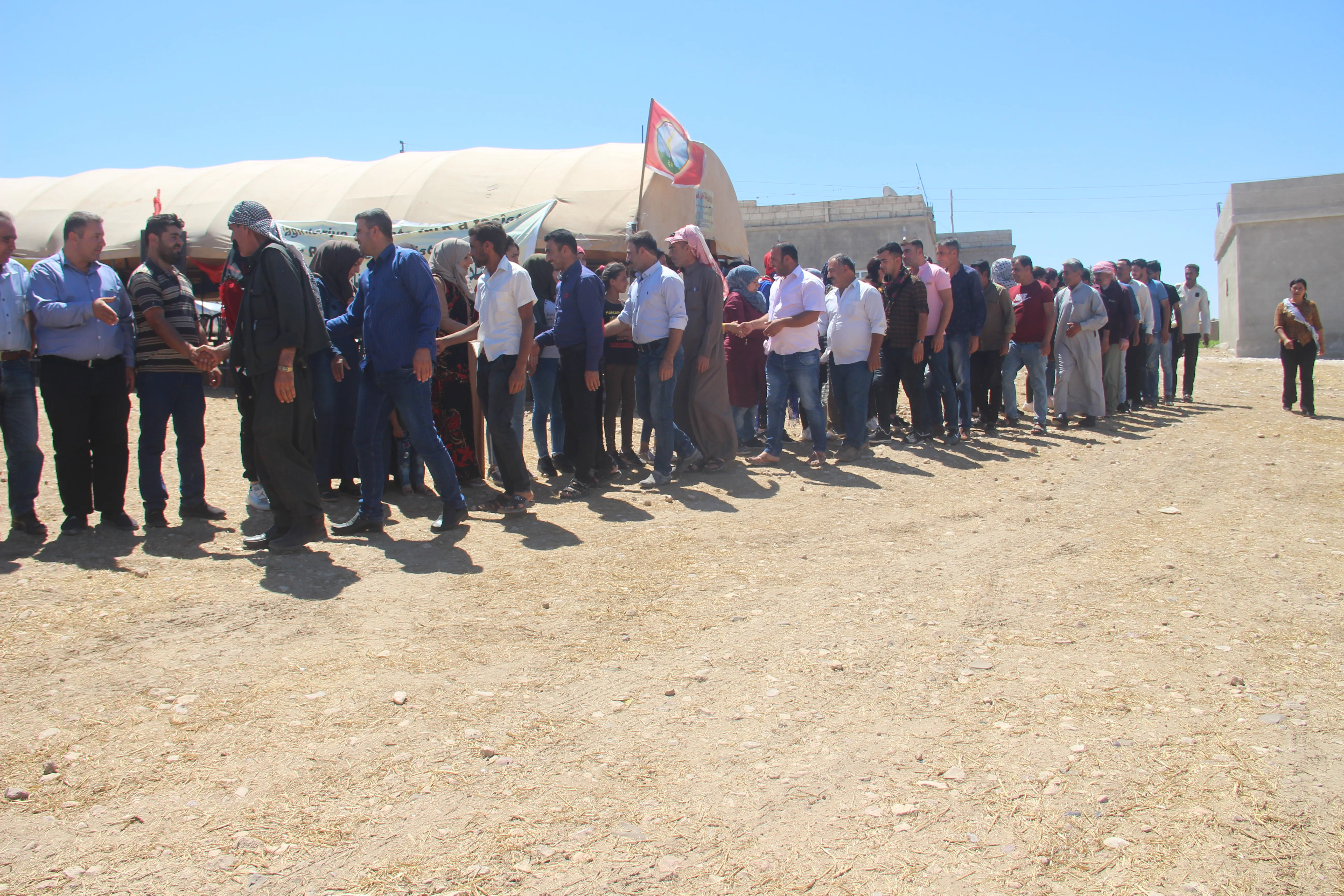 Şêniyên Sirînê çalakiya mertalên zindî dewer girtin