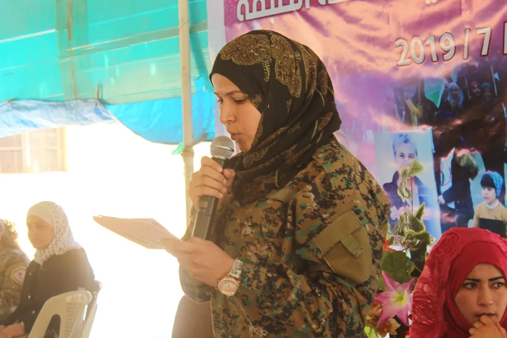 Li Tebqayê salvegra damezrandina Rêveberiya Jinan hate pîrozkirin
