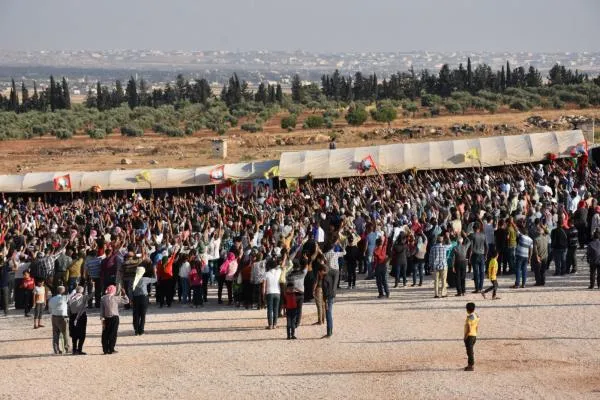Şêniyên herêma Efrînê ji bo şehîd Diyar Xerîb sersaxî xwestin