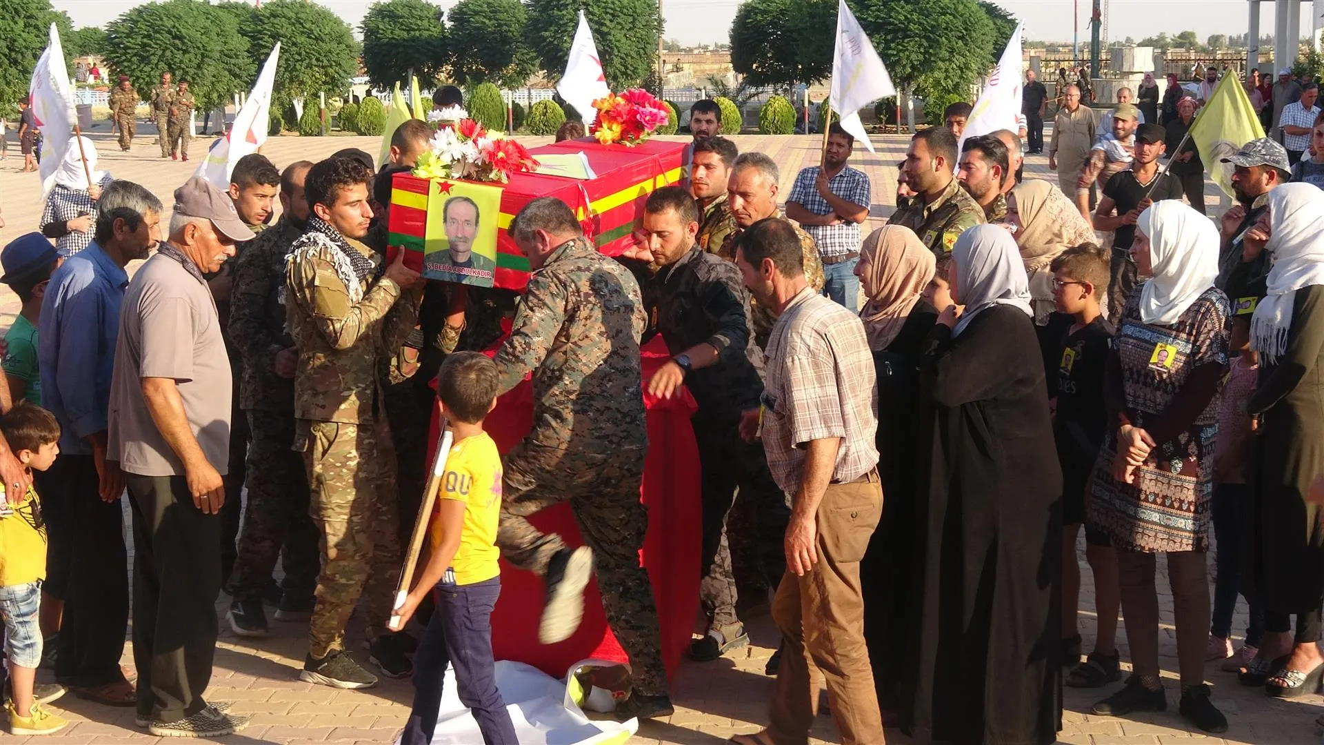 Şehîd Piling Mezlûm li Hesekê hate veşartin
