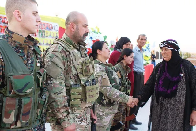 Cangoriyên azadiyê li Tirbespiyê hatin bi bîranîn