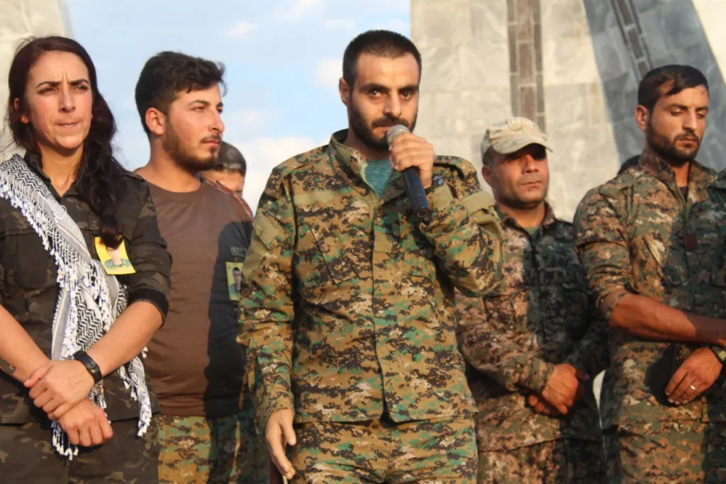 Cenazeyê şehîd Serbest bi merasîmekê hate veşartin