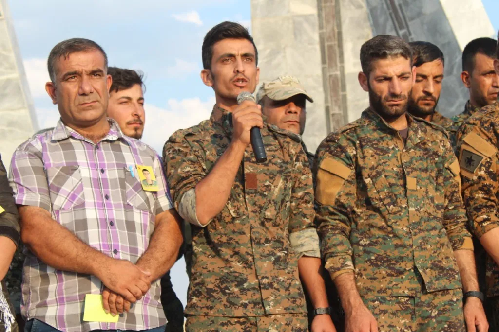 Cenazeyê şehîd Serbest bi merasîmekê hate veşartin