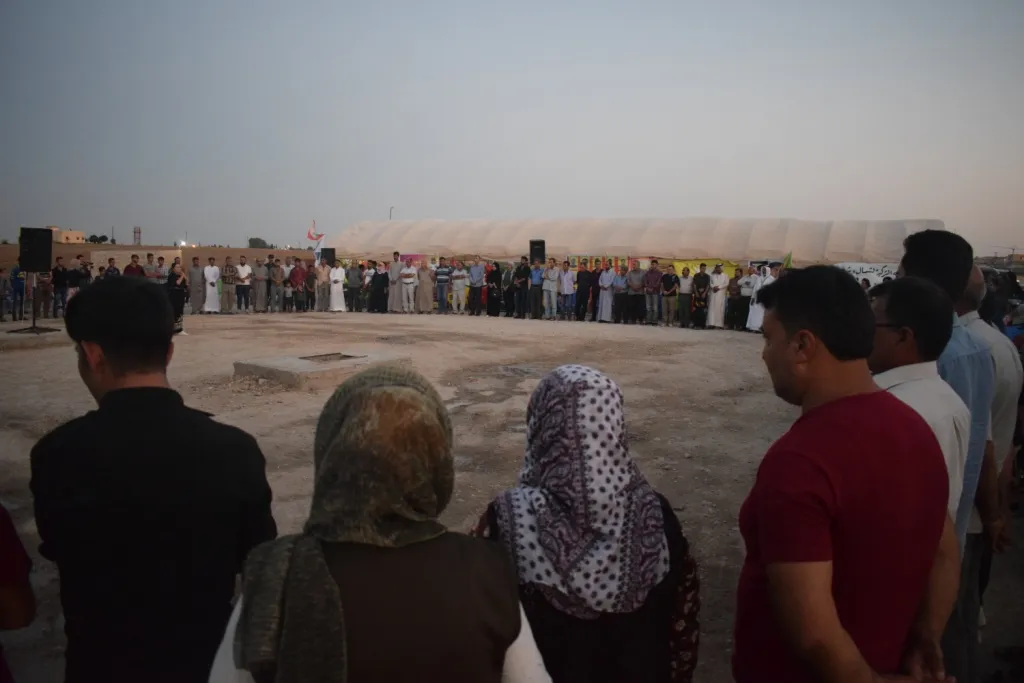 Çalakiya mertalên zindî ya Girê Spî di roja 7`an de berdewam e