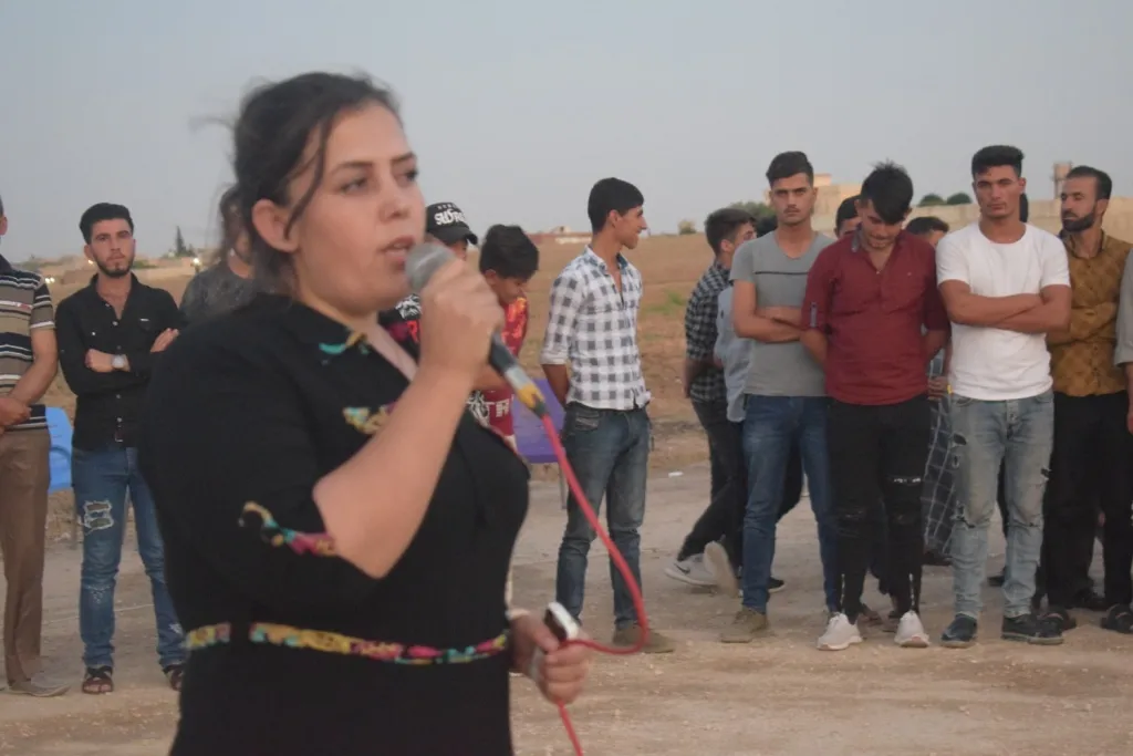 Çalakiya mertalên zindî ya Girê Spî di roja 7`an de berdewam e