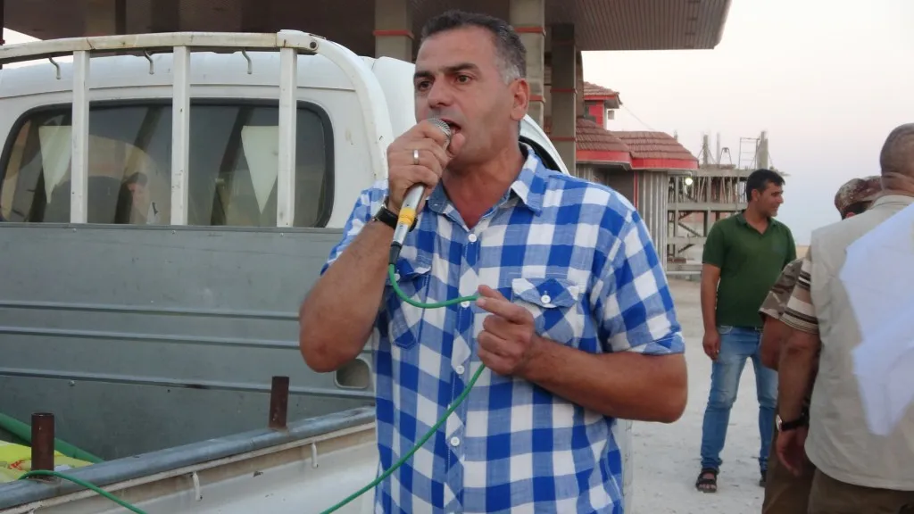 Bi hezaran şêniyên kantona Hesekê li dijî gefên Tirkiyê meşiyan