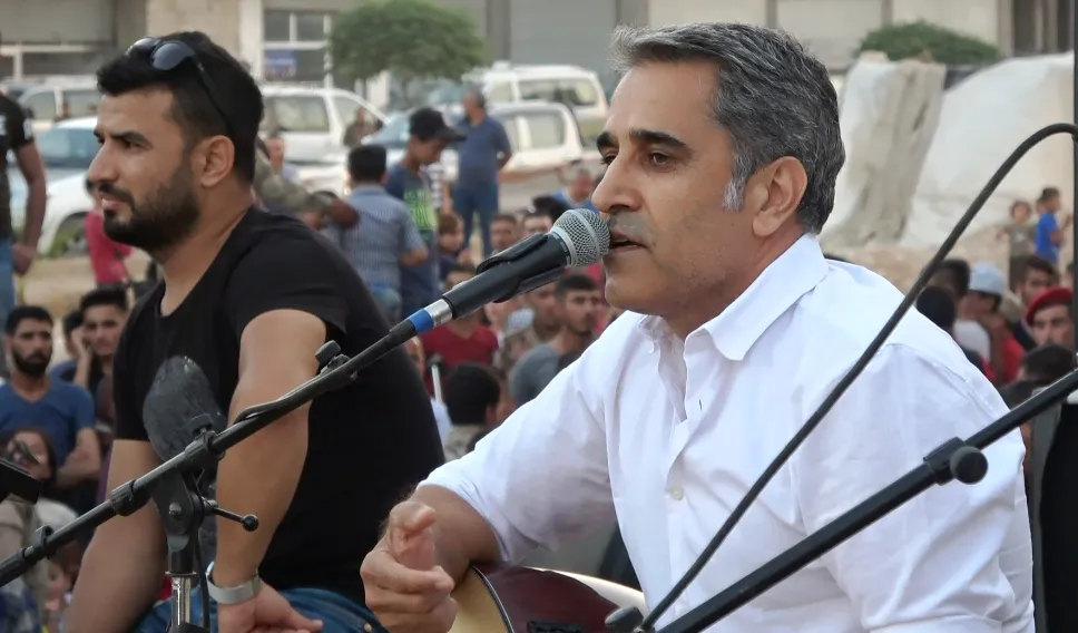 Hunermend Diyar Dêrsim li Kobanê konserek da