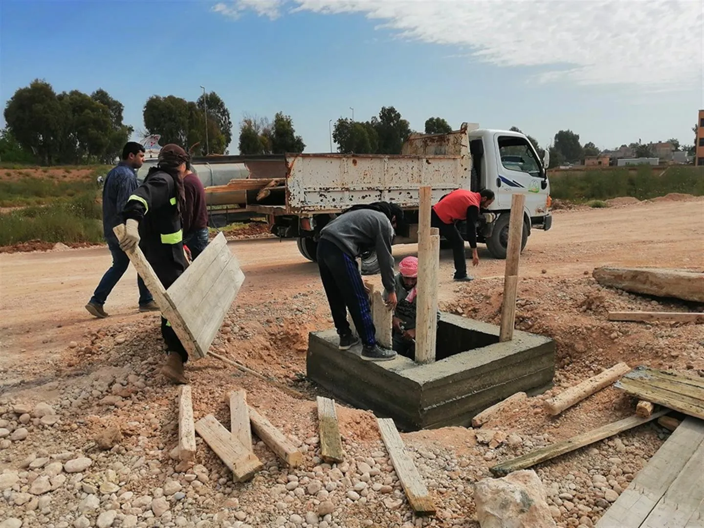 Xebatên Şaredariya Gel a navçeya Til Temirê