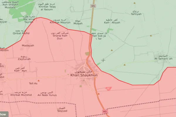 Idlib; Dibe bibe dawiya destpêkekî