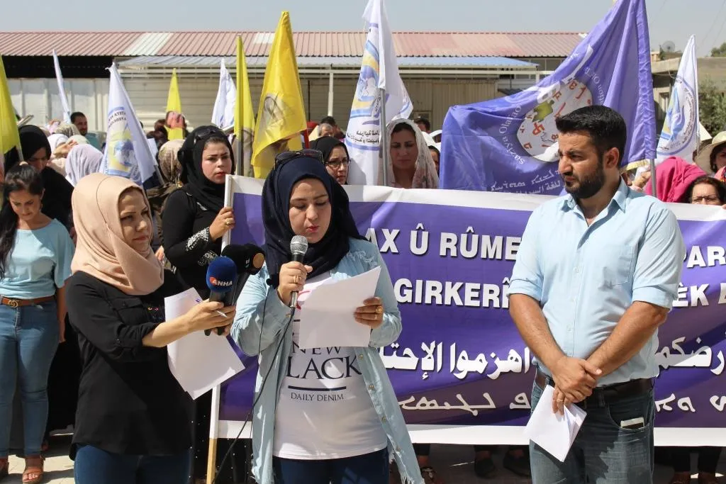 Mamosteyên kantona Qamişlo: Bi yekrêziyê em ê xewna zarokan bi cih bînin