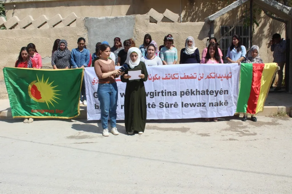 `Em ê li dijî gefên Tirkiyê bisekinin û parastina xaka xwe bikin`