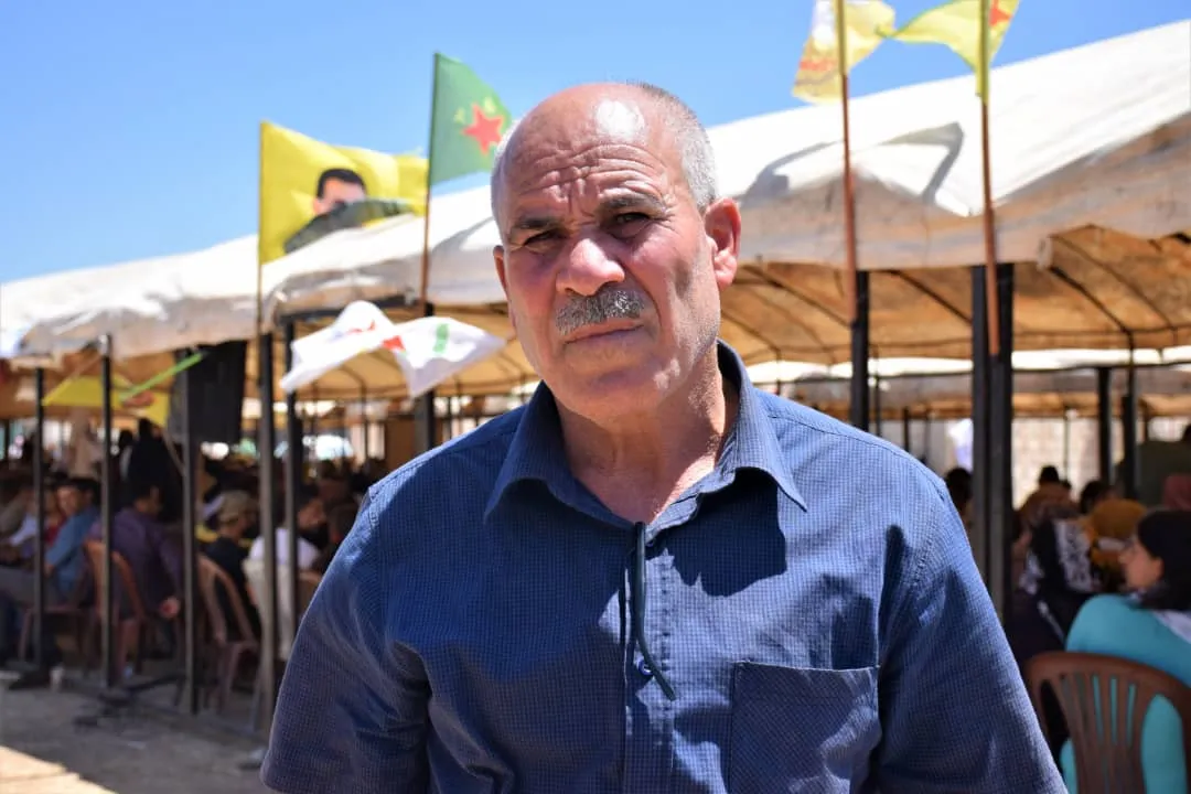 Li Serêkaniyê meşa li dijî dagirkeriya Tirk