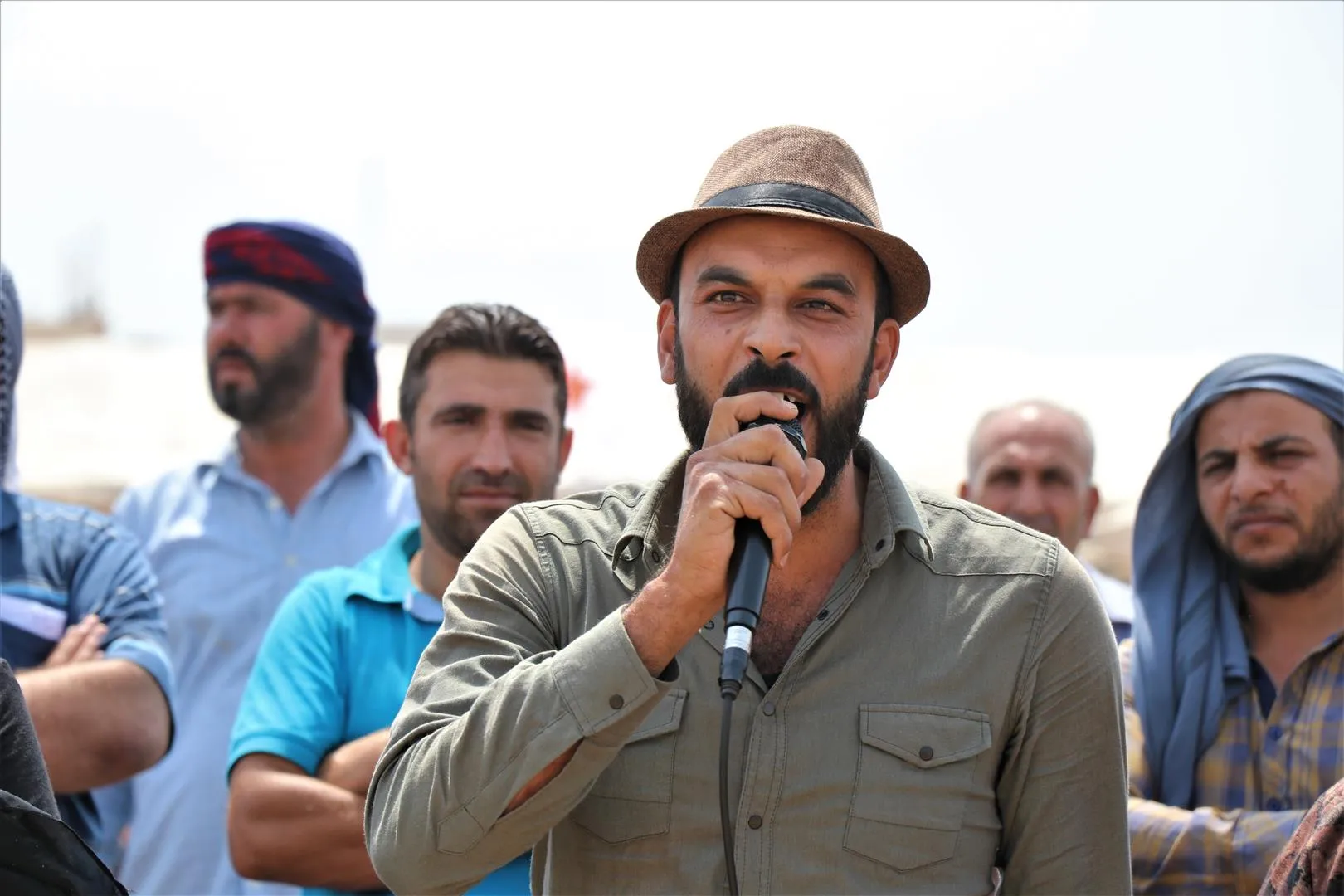 Şêniyên Amûdê û Qamişlo çalakiya mertalên zindî dewr girt