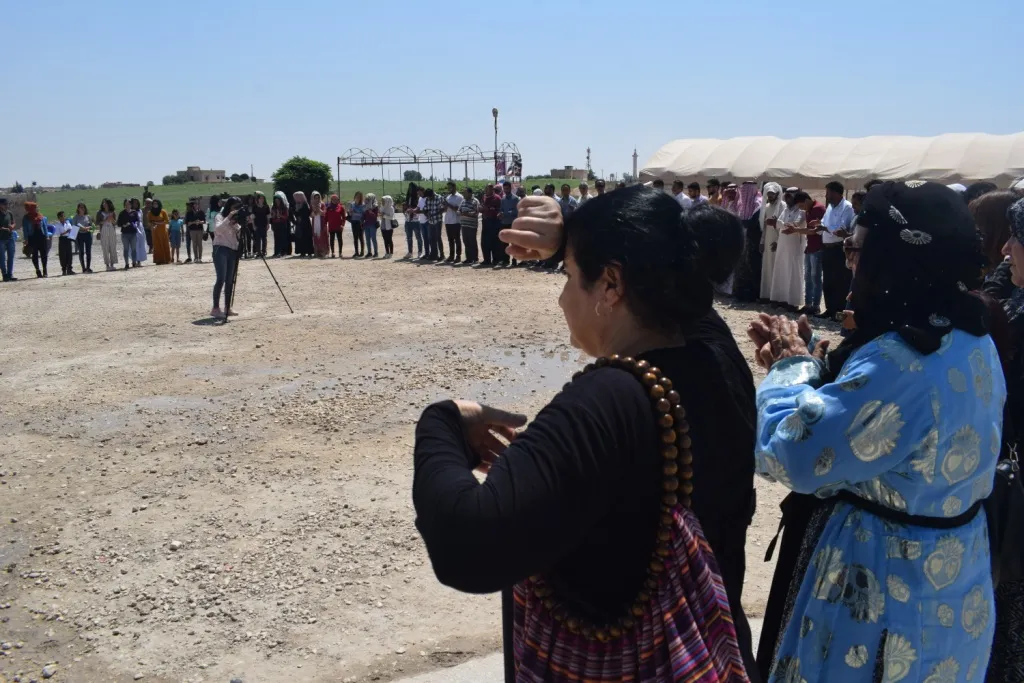 Çalakiya mertalên zindî ya li Girê Spî bi hemû hêza xwe didome