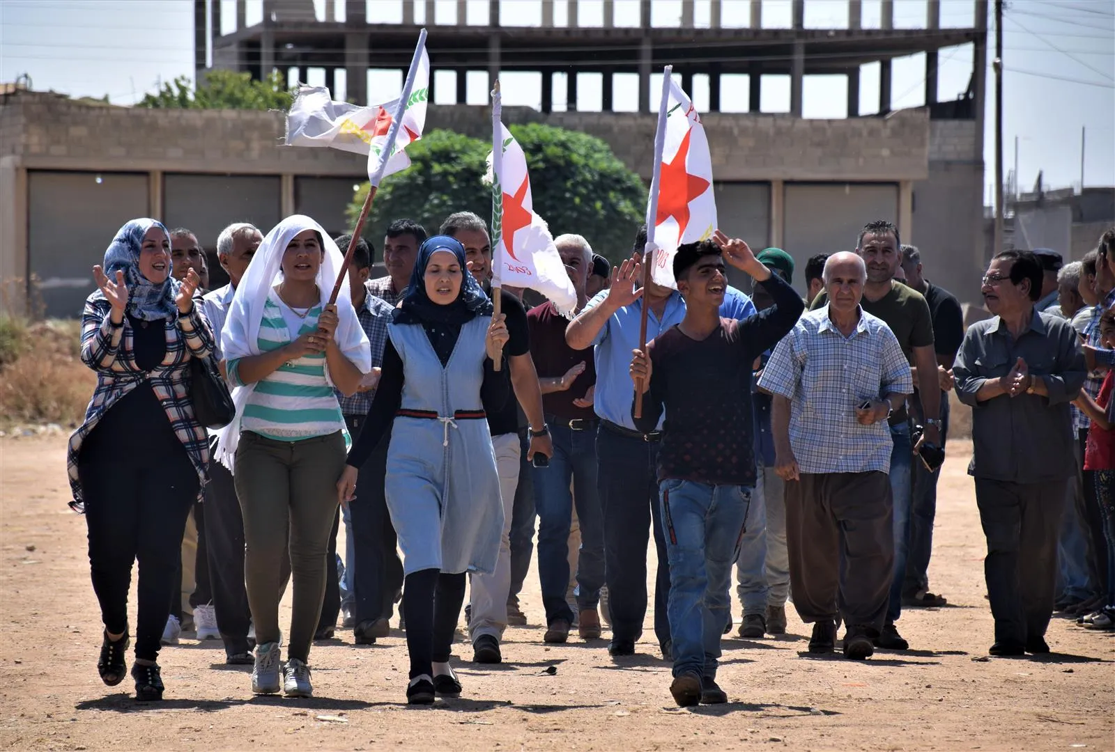 Çalakiya mertalên zindî ya li Serêkaniyê di roja 10‘an de ye
