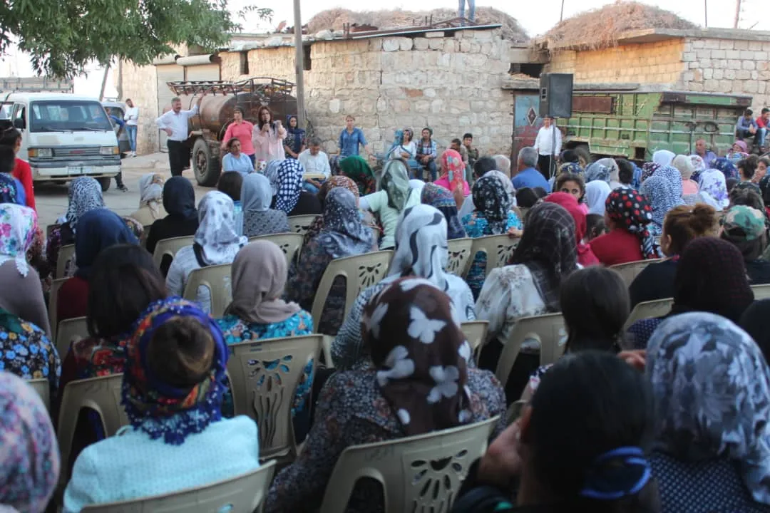 Rewşa siyasî ji şêniyên Efrînê re hate nirxandin