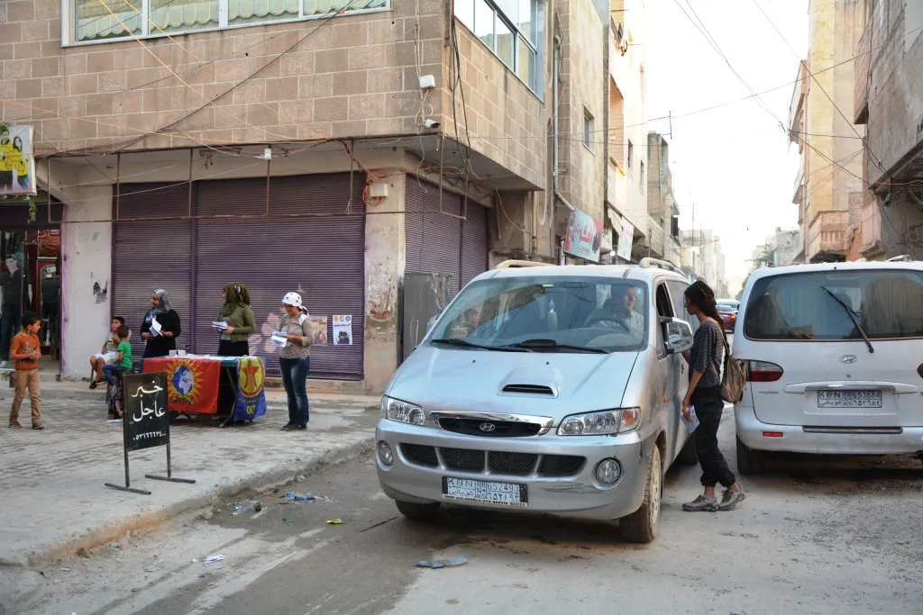 Li Kobanê belavok hatin belavkirin