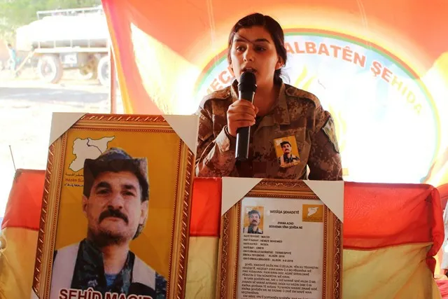 Pêkhateyên Tirbespiyê sersaxî ji  malbata şehîd Macid Umer xwestin