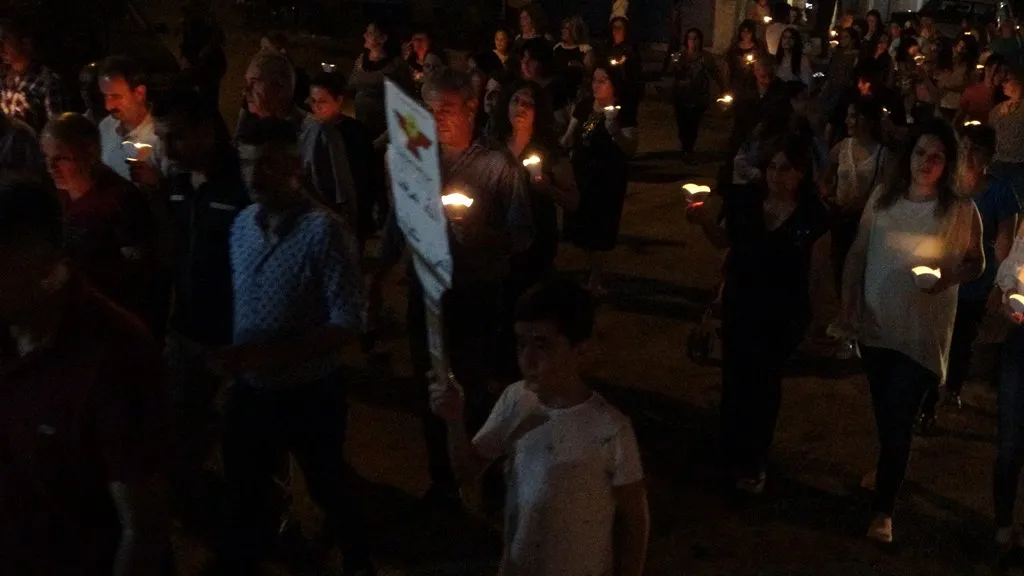 Keldanên li Dêrikê li dijî gefên Tirkiyê meşiyan