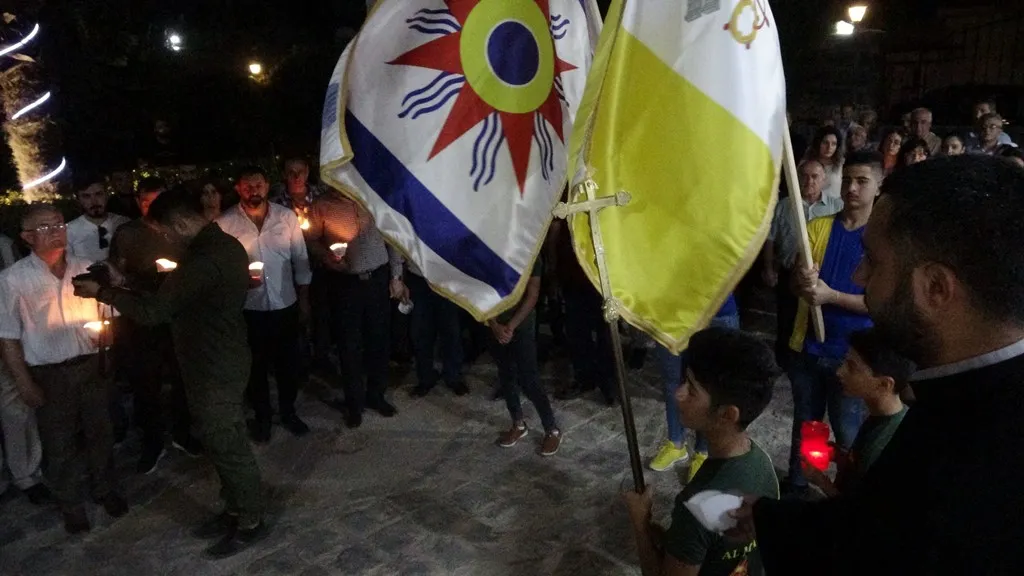 Keldanên li Dêrikê li dijî gefên Tirkiyê meşiyan