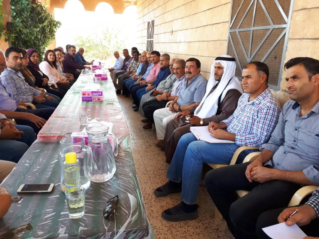MSD û êlên Efrînê li hev civiyan