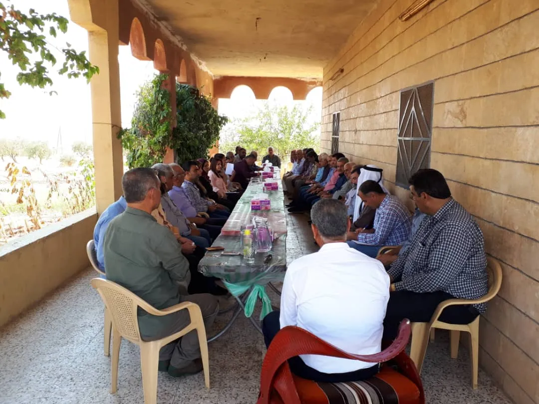 MSD û êlên Efrînê li hev civiyan
