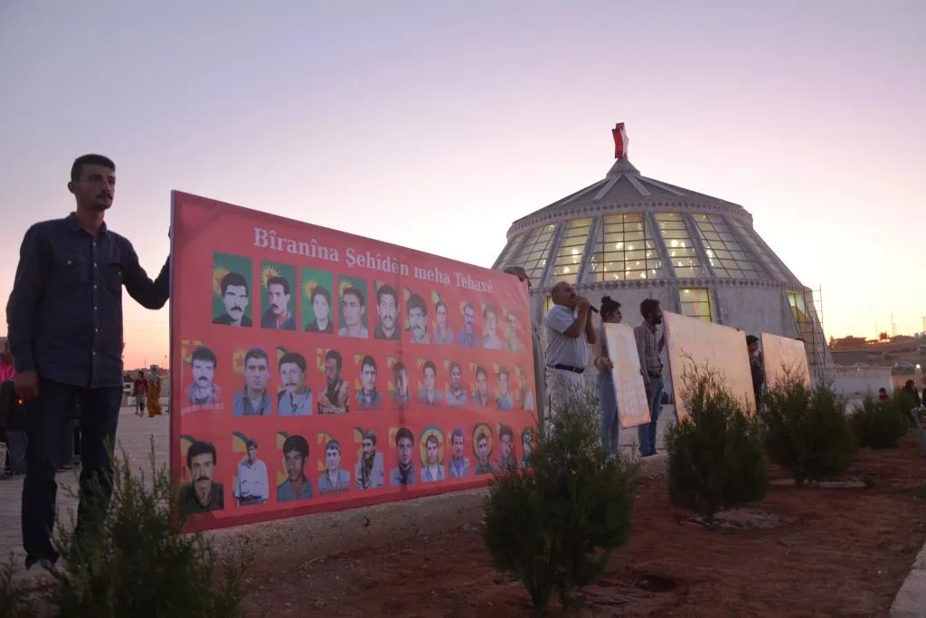 Li Minbic, Kobanê û Girê Spî bîranîna şehîdan- HATE NÛKIRIN