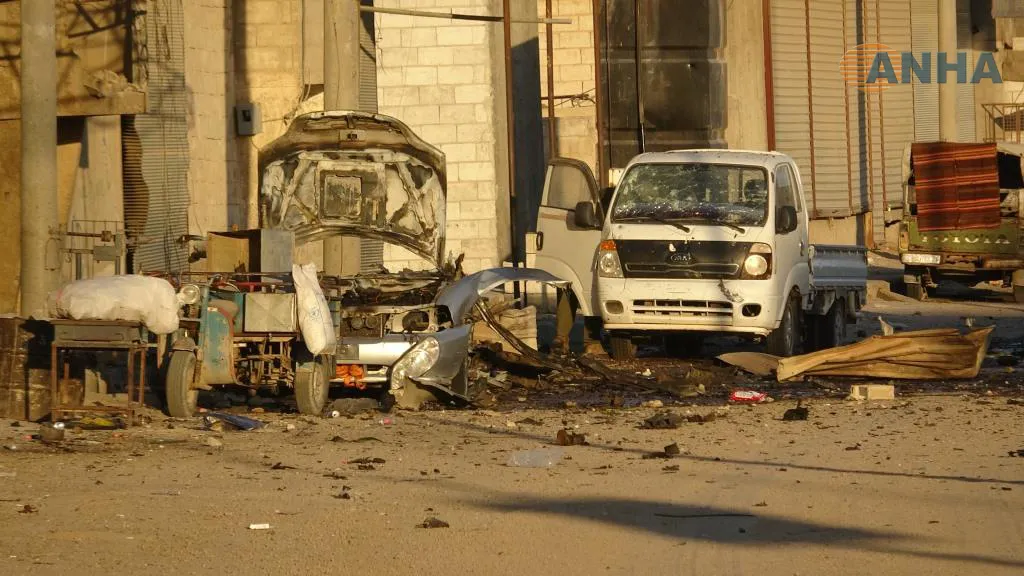 Di teqîna li Tebqayê de, sivîlek mir, 9 jî birîndar bûn