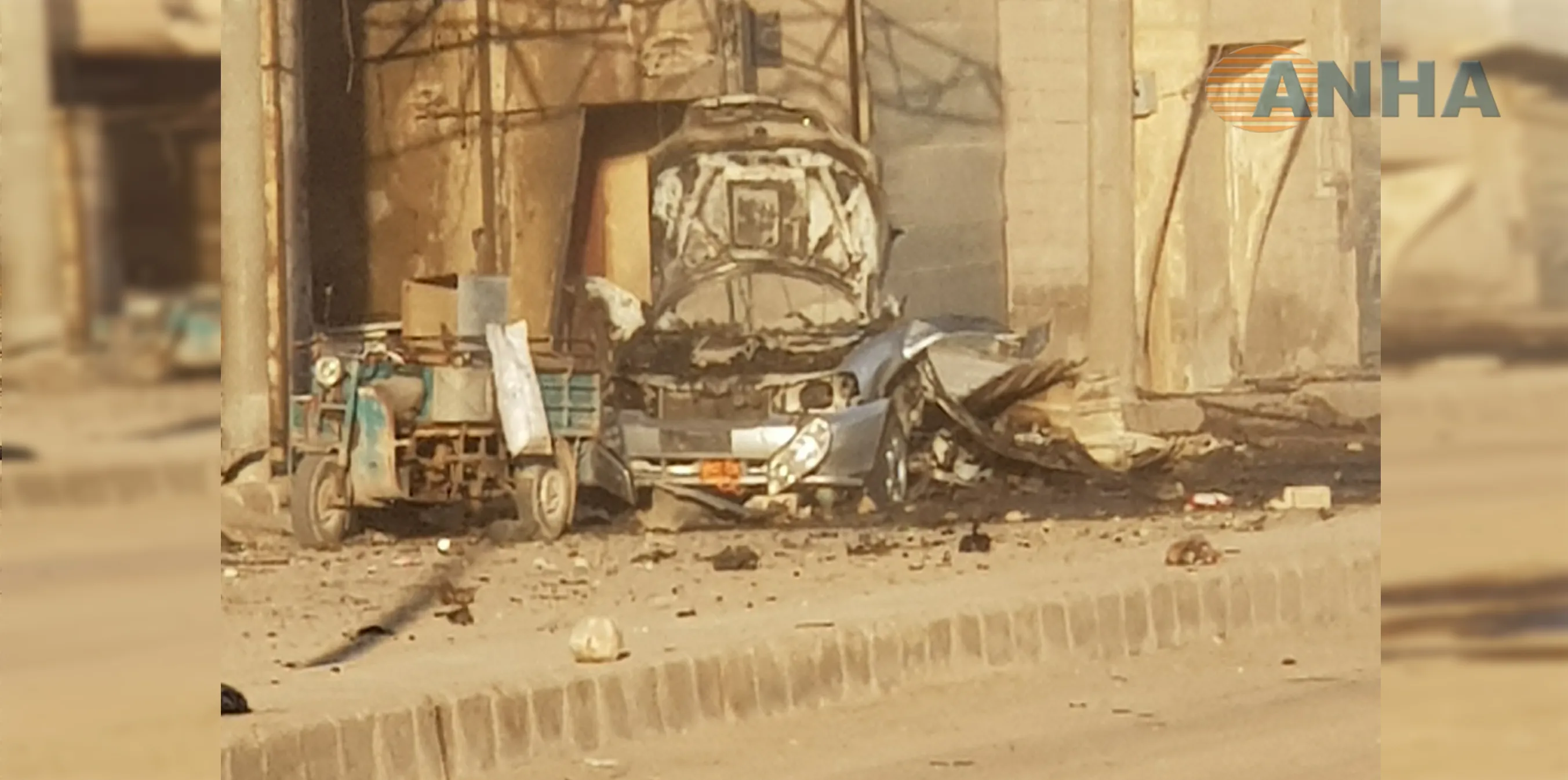 Di teqîna li Tebqayê de, sivîlek mir, 9 jî birîndar bûn