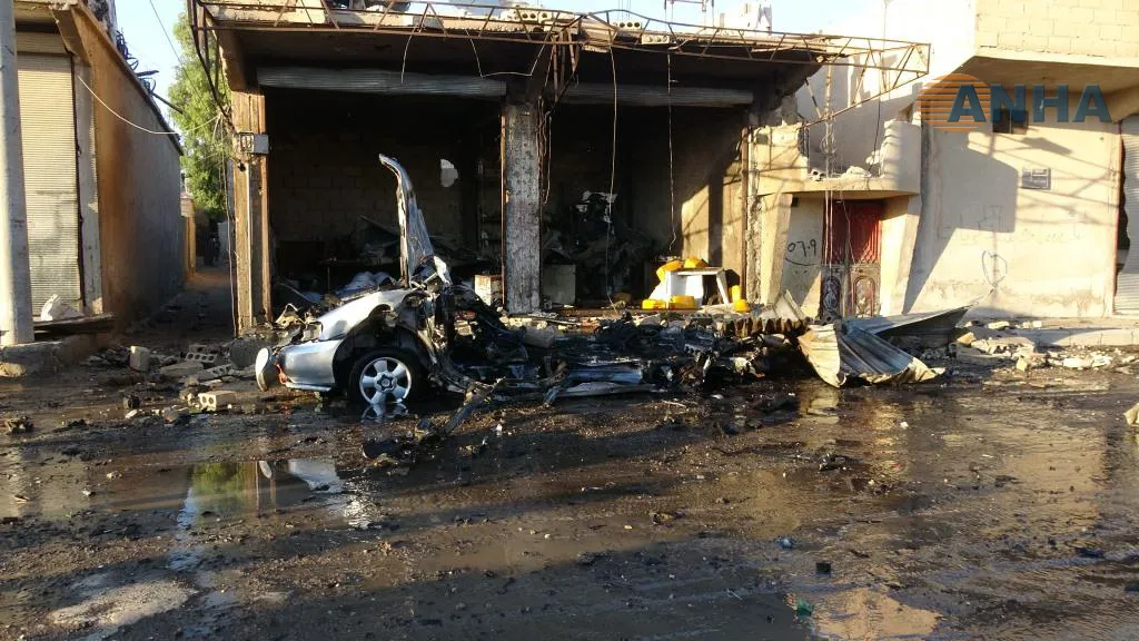 Di teqîna li Tebqayê de, sivîlek mir, 9 jî birîndar bûn