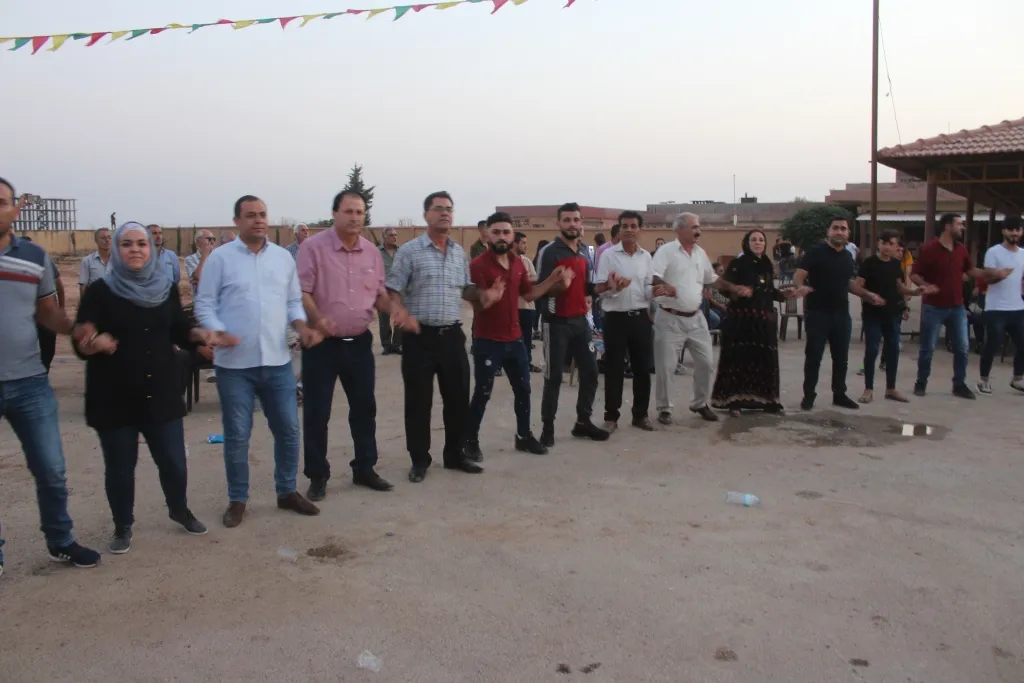 Şêniyên herêmên Bakur û Rojhilatê Sûriyê 15`ê Tebaxê pîroz kirin