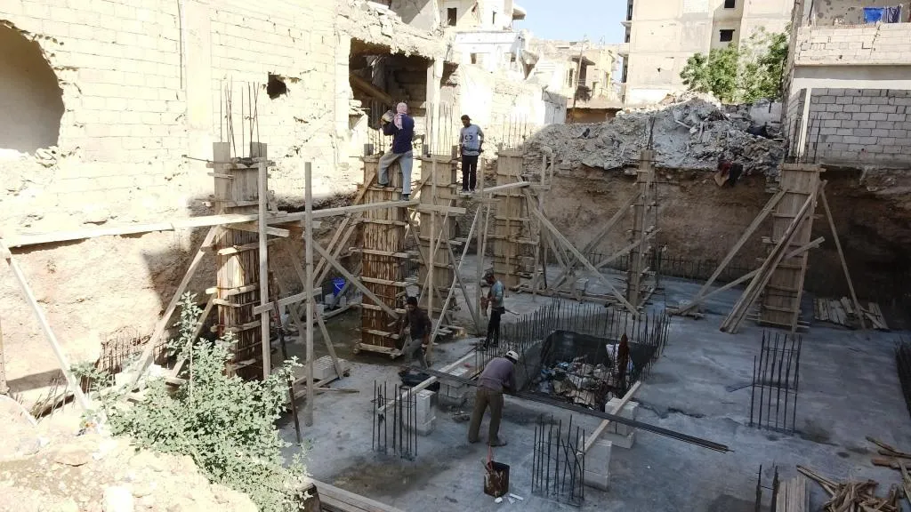Li Reqayê bi vegera welatiyan re avahîsazî geş dibe
